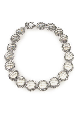 Weekend Max Mara Колие Brema 2357510232600 Сребрист - Pepit.bg