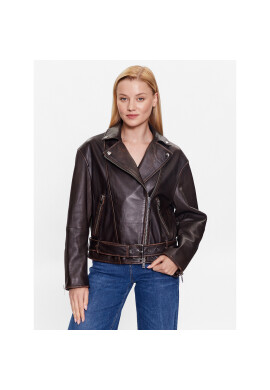 Weekend Max Mara Кожено яке Lessy 2354460339 Кафяв Regular Fit - Pepit.bg