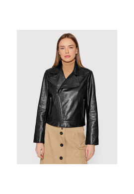 Weekend Max Mara Кожено яке Mania 54410527 Черен Regular Fit - Pepit.bg
