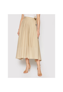 Weekend Max Mara Миди пола Oblare 51010411 Бежов Regular Fit - Pepit.bg