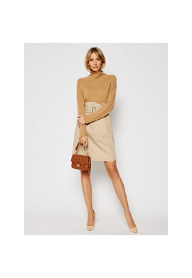 Weekend Max Mara Мини пола Monile 51010511 Бежов Regular Fit - Pepit.bg