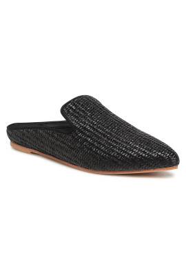 Weekend Max Mara Пантофи Tela 55211714670 Черен - Pepit.bg