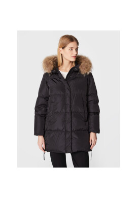 Weekend Max Mara Пухено яке Bembo 54961123 Черен Regular Fit - Pepit.bg
