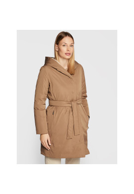 Weekend Max Mara Пухено яке Eguale 54961023 Бежов Regular Fit - Pepit.bg