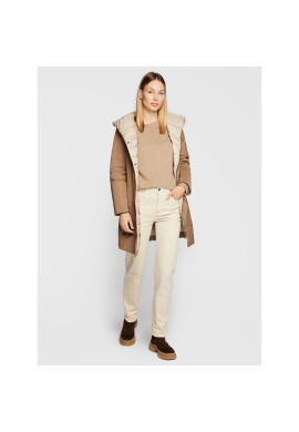 Weekend Max Mara Пухено яке Eguale 54961023 Бежов Regular Fit - Pepit.bg
