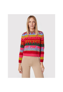 Weekend Max Mara Пуловер Glenda 53661429 Цветен Relaxed Fit - Pepit.bg
