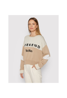 Weekend Max Mara Пуловер Paio 53660619 Кафяв Regular Fit - Pepit.bg