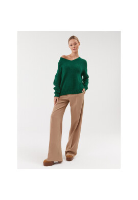 Weekend Max Mara Пуловер Viaggio 23536621 Зелен Regular Fit - Pepit.bg