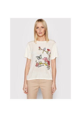 Weekend Max Mara Тишърт Cellula 59410427600 Бежов Regular Fit - Pepit.bg