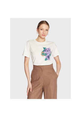 Weekend Max Mara Тишърт Luis 23597105 Бял Regular Fit - Pepit.bg