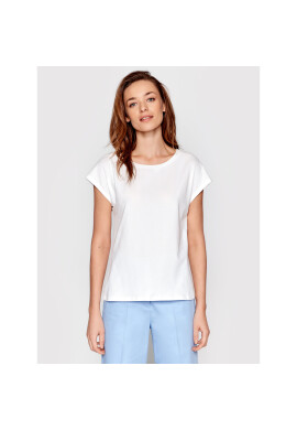 Weekend Max Mara Тишърт Multie 59410321 Бял Regular Fit - Pepit.bg