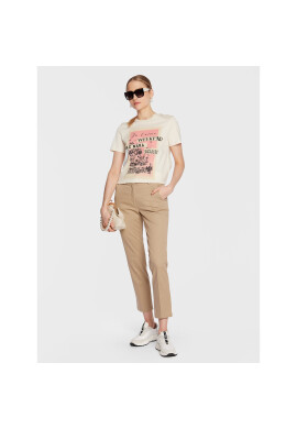 Weekend Max Mara Тишърт Murano 23597106 Бежов Regular Fit - Pepit.bg