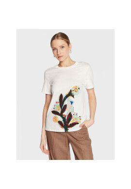 Weekend Max Mara Тишърт Murano 23597106 Бял Regular Fit - Pepit.bg