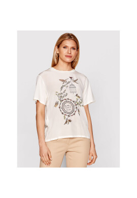 Weekend Max Mara Тишърт Panno 59410917 Бял Regular Fit - Pepit.bg