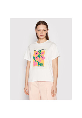 Weekend Max Mara Тишърт Pittore 59710221 Бял Regular Fit - Pepit.bg
