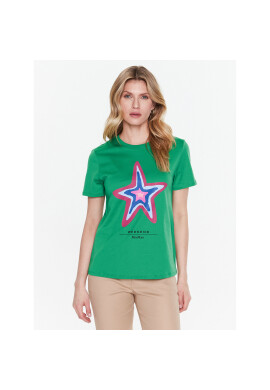 Weekend Max Mara Тишърт Polka 23597102 Зелен Regular Fit - Pepit.bg