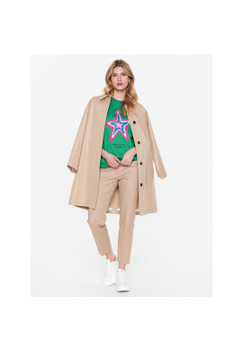 Weekend Max Mara Тишърт Polka 23597102 Зелен Regular Fit - Pepit.bg