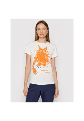 Weekend Max Mara Тишърт Rana 59760419 Бял Regular Fit - Pepit.bg