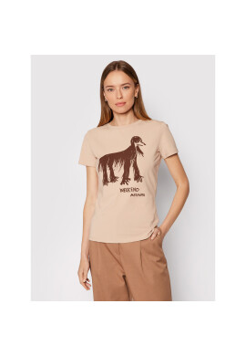 Weekend Max Mara Тишърт Rana 59760419 Кафяв Regular Fit - Pepit.bg