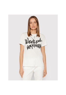 Weekend Max Mara Тишърт Suvi 59710527 Бял Regular Fit - Pepit.bg