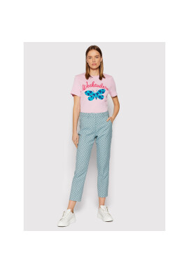 Weekend Max Mara Тишърт Suvi 59710527 Розов Regular Fit - Pepit.bg