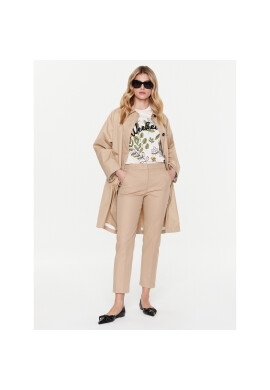 Weekend Max Mara Тишърт Talento 2359710137 Екрю Regular Fit - Pepit.bg