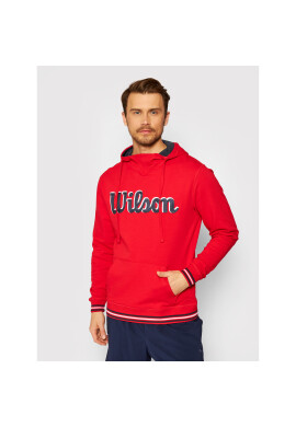 Wilson Суитшърт M Chi Script Po WRA791103 Червен Regular Fit - Pepit.bg