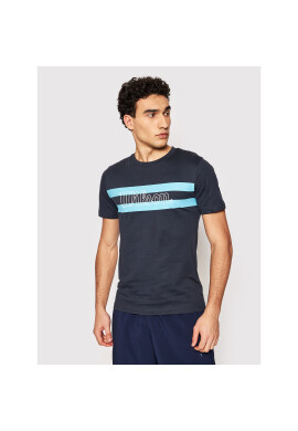 Wilson Тишърт Chi Script Ctn Tee WRA790901 Тъмносин Slim Fit - Pepit.bg
