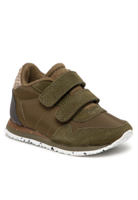 Woden Сникърси Nor Suede WK065 Зелен - Pepit.bg
