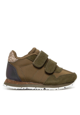 Woden Сникърси Nor Suede WK065 Зелен - Pepit.bg