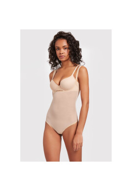 Wolford Боди Tulle 79042 Бежов - Pepit.bg