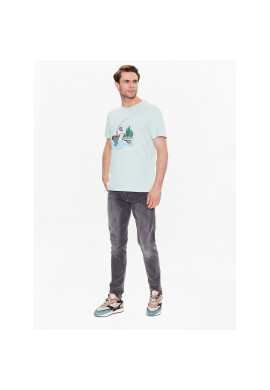 Woolrich Тишърт Animated Sheep CFWOTE0095MRUT3370 Зелен Regular Fit - Pepit.bg