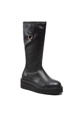 Wrangler Ботуши Jane Hi LEather Черен - Pepit.bg