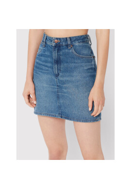 Wrangler Дънкова пола W22VSF428 Син Mom Fit - Pepit.bg