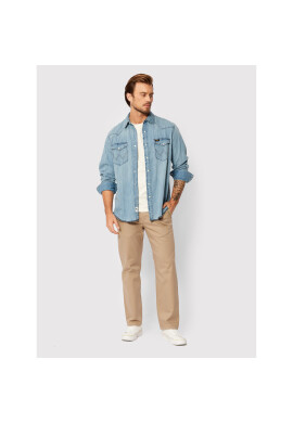 Wrangler дънкова риза Heritage W5D1NC243 Син Regular Fit - Pepit.bg