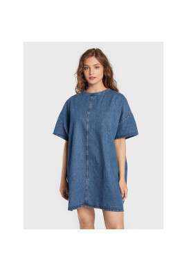 Wrangler Дънкова рокля Denim W9P1LLX8E Син Oversize - Pepit.bg