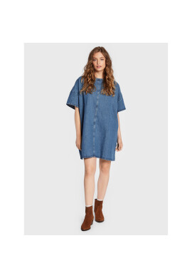 Wrangler Дънкова рокля Denim W9P1LLX8E Син Oversize - Pepit.bg