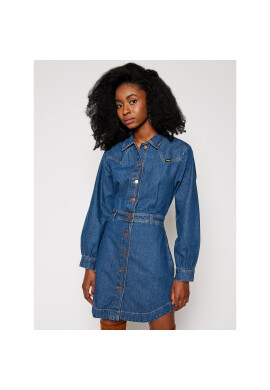 Wrangler Дънкова рокля Western W9P4LLX8E Син Regular Fit - Pepit.bg