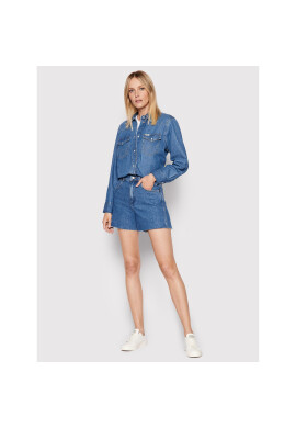 Wrangler Дънкови шорти A-Line W25H3845R Син Regular Fit - Pepit.bg