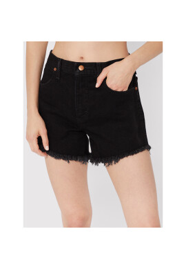 Wrangler Дънкови шорти Reworked W23KY8100 Черен Regular Fit - Pepit.bg