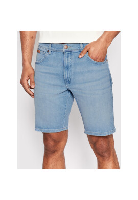 Wrangler Дънкови шорти Texas W11CYI29K Син Regular Fit - Pepit.bg