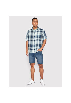 Wrangler Дънкови шорти Texas W11CYJ38R Син Regular Fit - Pepit.bg