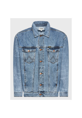 Wrangler Дънково яке Authentic Mid W45979142 Син Relaxed Fit - Pepit.bg
