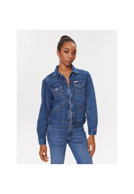 Wrangler Дънково яке Jen 112346210 Син Regular Fit - Pepit.bg