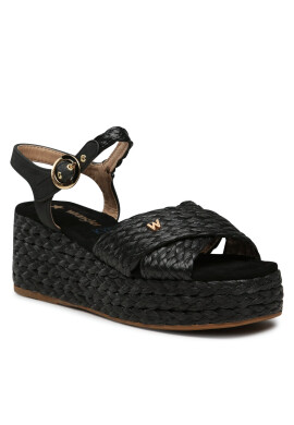 Wrangler Еспадрили Alma Raffia WL31554A Черен - Pepit.bg