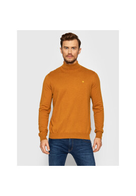 Wrangler Поло W8A22PH02 Кафяв Regular Fit - Pepit.bg