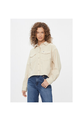 Wrangler Преходно яке Boxy 112342669 Бял Regular Fit - Pepit.bg