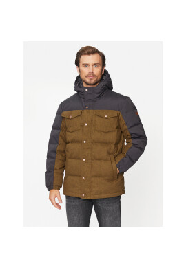 Wrangler Пухено яке 112341101 Кафяв Oversize - Pepit.bg