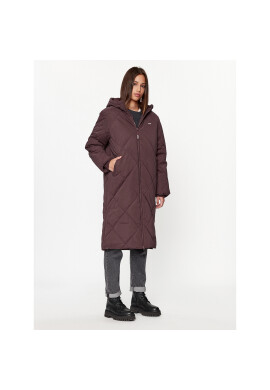 Wrangler Пухено яке 112342650 Бордо Regular Fit - Pepit.bg