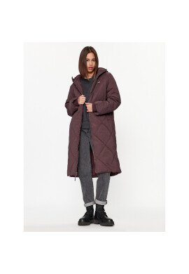Wrangler Пухено яке 112342650 Бордо Regular Fit - Pepit.bg